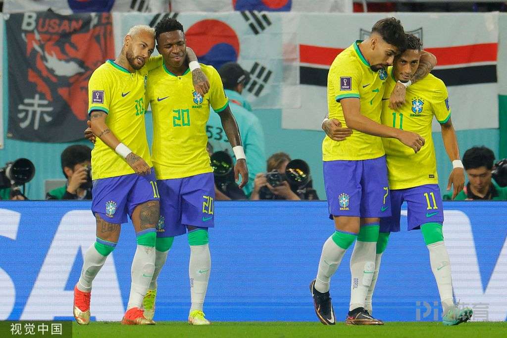 半场-巴西4-0韩国 内马尔点射维尼修斯传射理查利森杂耍破门 4 半场-巴西4-0韩国 内马尔点射维尼修斯传射理查利森杂耍破门